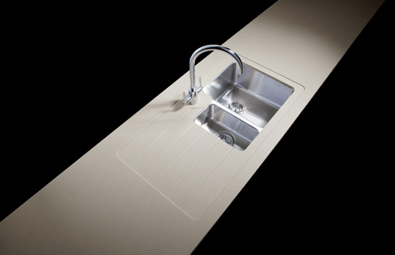 Sink designer stainless 1.5