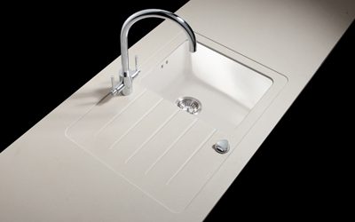 Single Bowl White Acrylic SINGLE WA