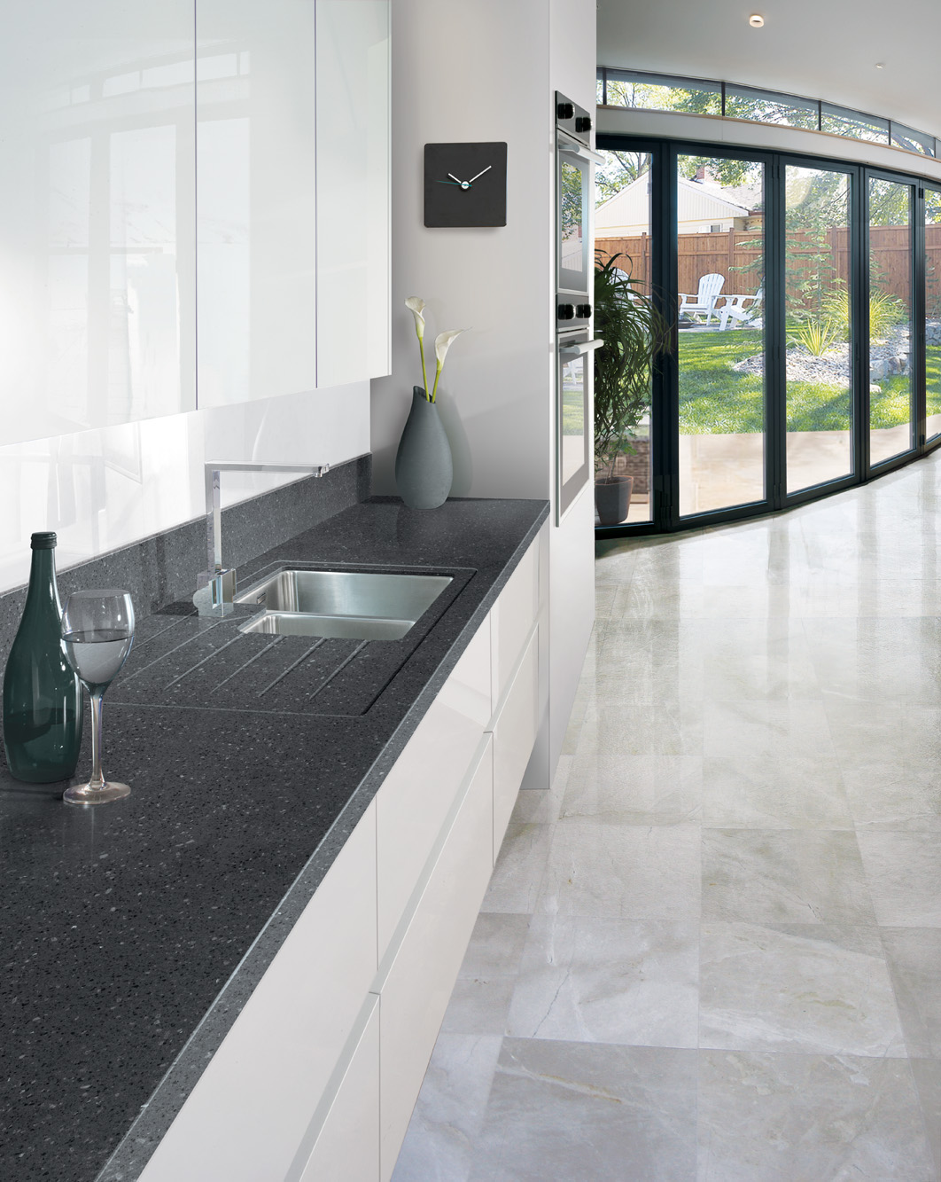 maia® grey stone upstand